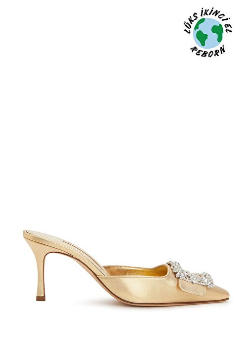 Manolo Blahnik Kadın Terlik - Görsel 2