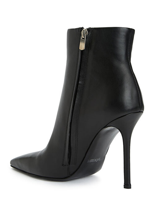 Siyah Kadın Deri Bot - Görsel 4