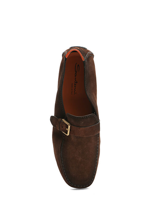 Kahverengi Erkek Süet Driver - Görsel 5