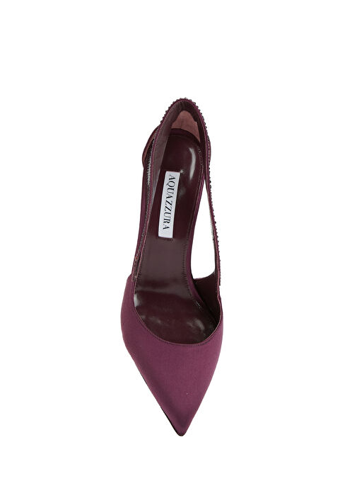 Mor Topuklu Ayakkabı - Görsel 5