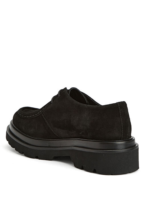 Siyah Kadın Deri Ayakkabı - Görsel 4