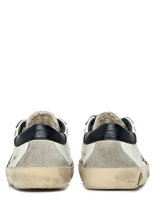 Superstar Beyaz Gri Unisex Çocuk Deri Sneaker - Görsel 5