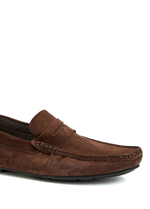 Acı Kahve Erkek Süet Loafer - Görsel 7
