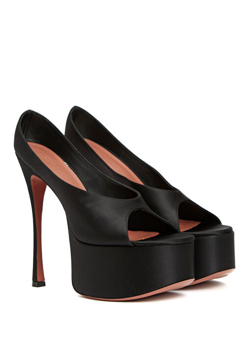 Anok Siyah Kadın İpek Terlik - Görsel 3