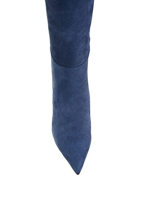Mavi Kadın Süet Çizme - Görsel 11