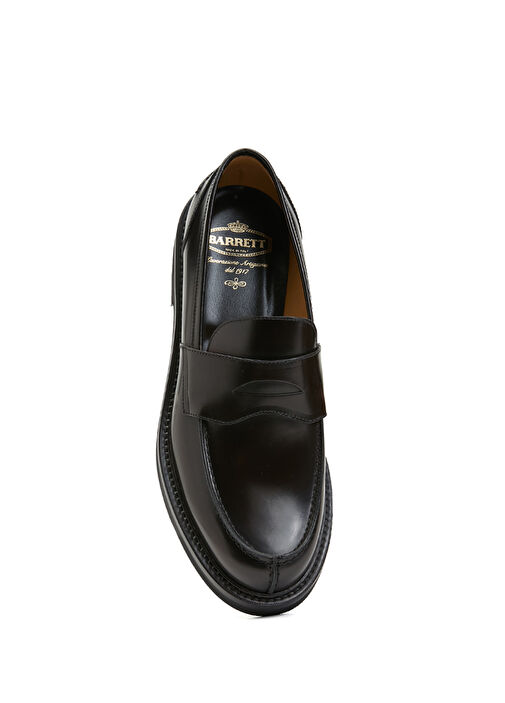 Koyu Kahverengi Erkek Deri Loafer - Görsel 5