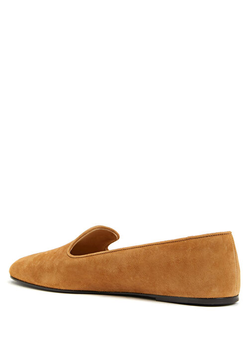 Lippi Açık Kahverengi Kadın Süet Loafer - Görsel 4