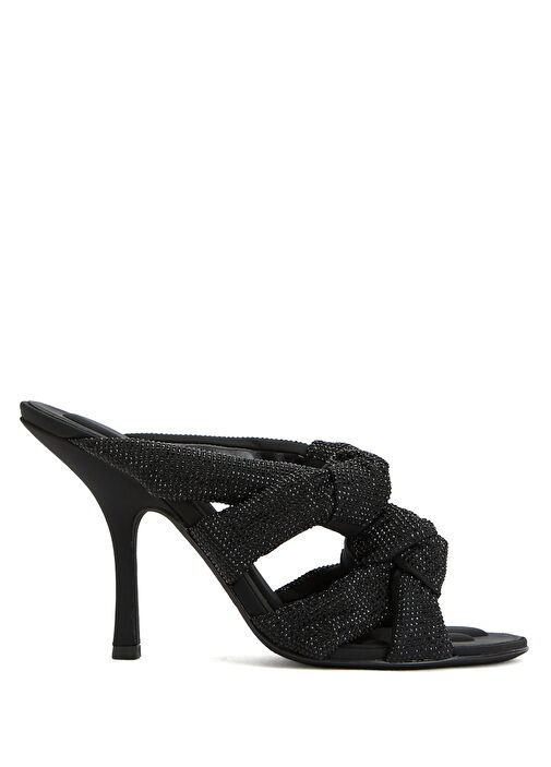 Delvy Siyah Kadın Terlik - Görsel 2