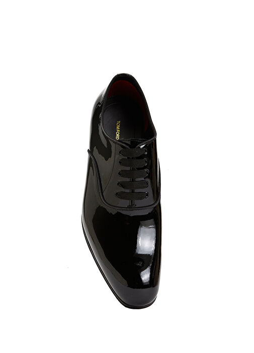 Siyah Erkek Deri Ayakkabı - Görsel 5