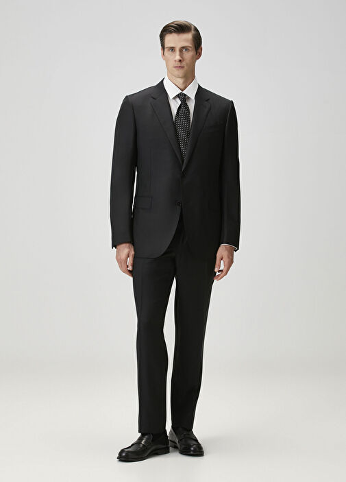 Siyah Yün Takım Elbise