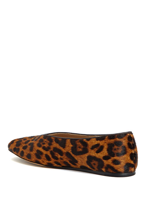 Regency Leopar Desenli Deri Babet - Görsel 4