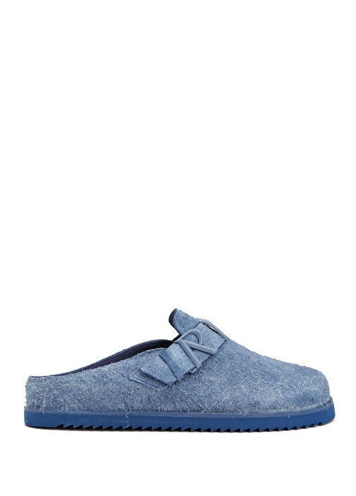 Initial Mavi Erkek Süet Terlik - Görsel 2