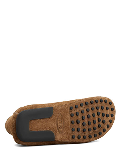 Tod's Koyu Kahverengi Tod's Süet Erkek Loafer
