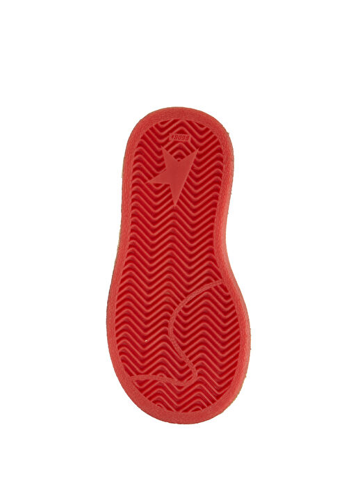 Ballstar Kırmızı Beyaz Çocuk Deri Sneaker - Görsel 7