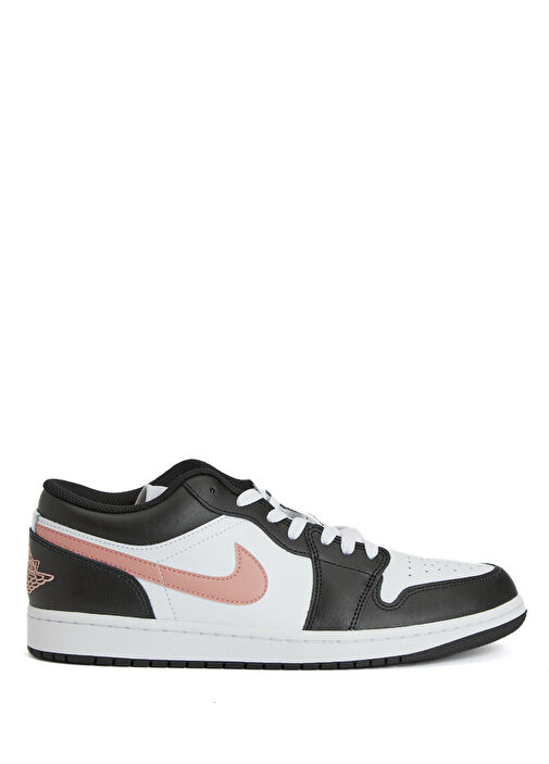 Air Jordan 1 Low Çok Renkli Erkek Deri Sneaker - Görsel 2