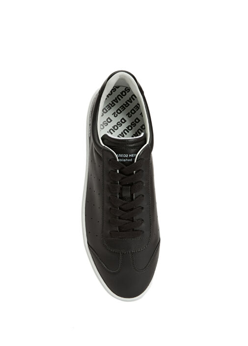 Rider Siyah Erkek Deri Sneaker - Görsel 5