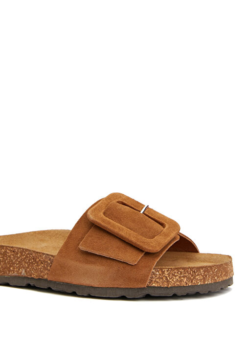 Taba Kadın Deri Terlik - Görsel 7