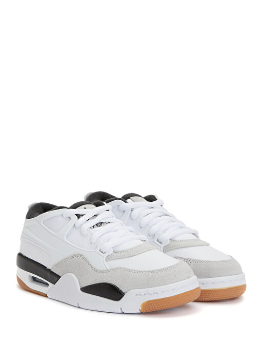 Jordan Air 4 RM Beyaz Unisex Çocuk Deri Sneaker - Görsel 3