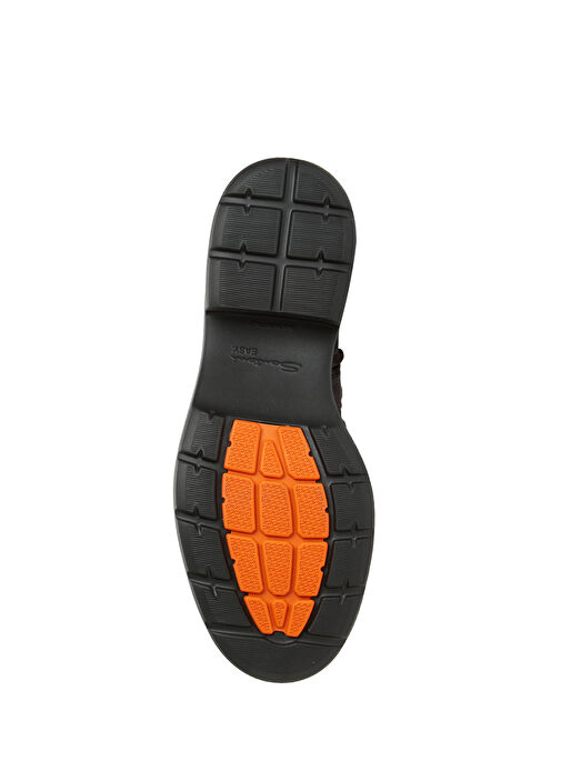 Koyu Kahverengi Kadın Deri Çizme - Görsel 6