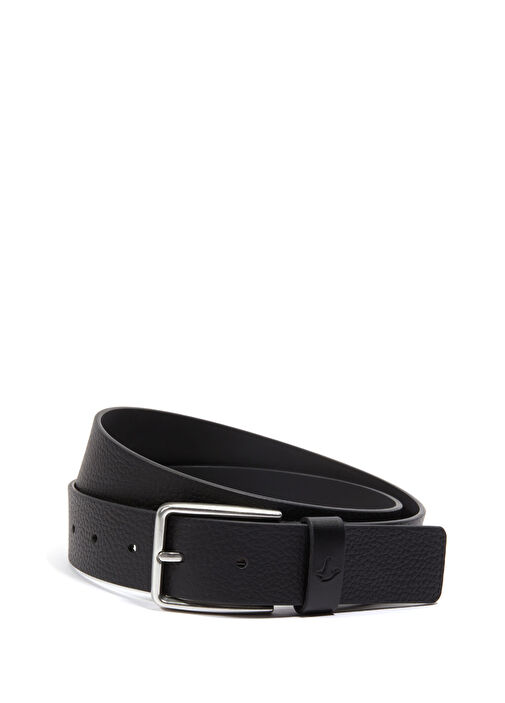 Siyah Antik Tokalı Erkek Deri Kemer