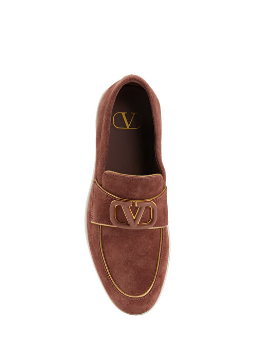 Leisure Flows Taba Kadın Süet Loafer - Görsel 5