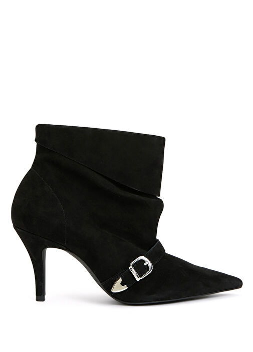 Siyah Kadın Deri Bot - Görsel 2