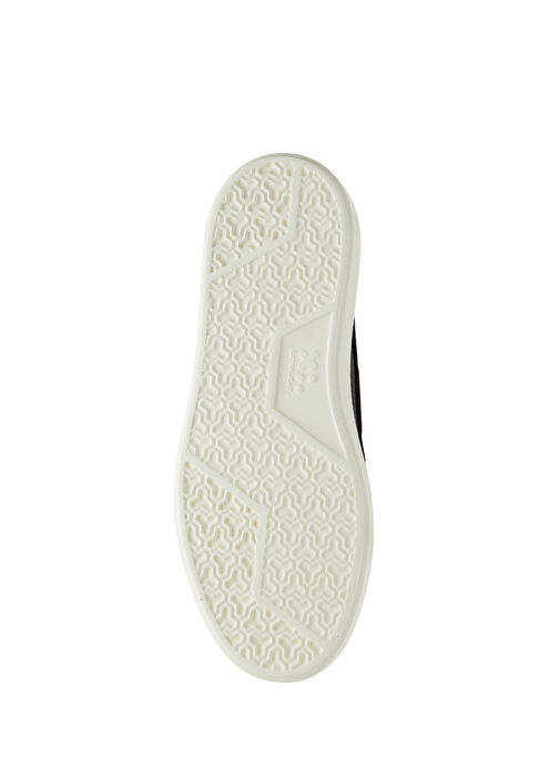 Siyah Erkek Deri Sneaker - Görsel 5