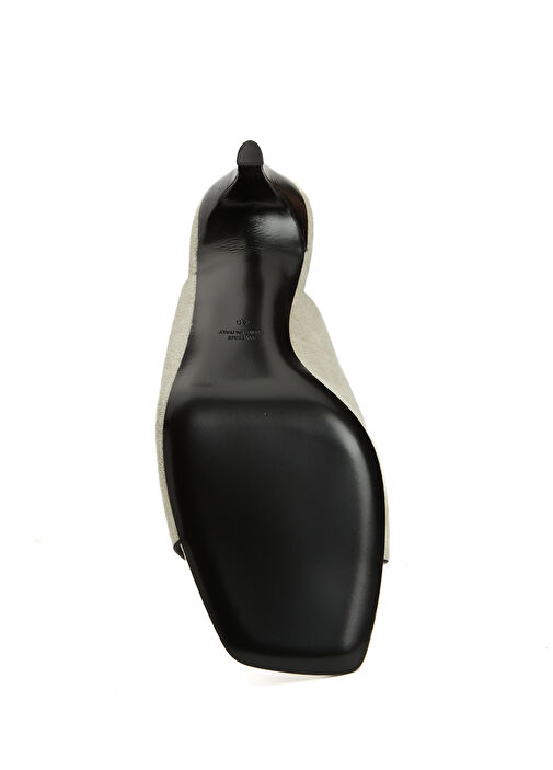 Bej Kadın Deri Sandalet - Görsel 6