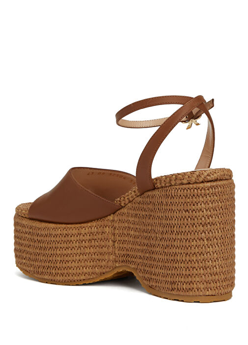 Thalia Taba Kadın Deri Espadril - Görsel 4