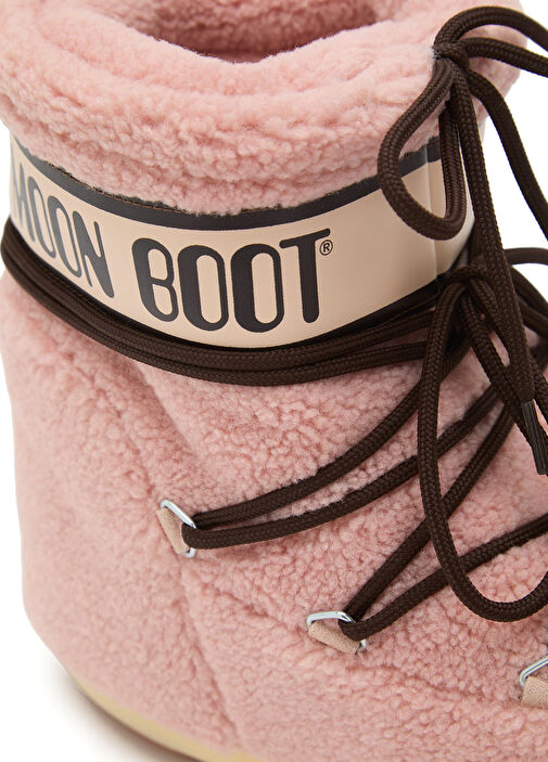 Moon Boot Moon Boot Icon Low Pembe Shearling Kız Çocuk Kar Botu Beymen'de! Pembe - 4. görsel