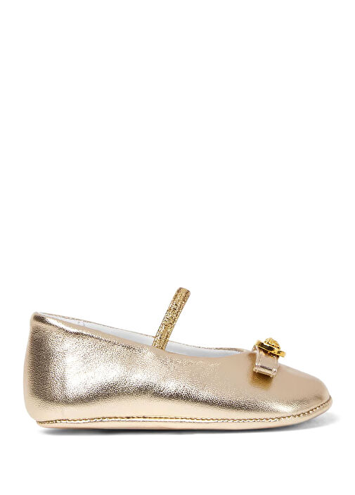 Gri Kız Bebek Deri Loafer - Görsel 2