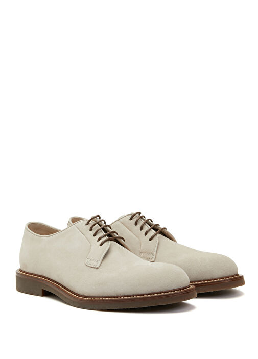 Bej Erkek Deri Ayakkabı - Görsel 3