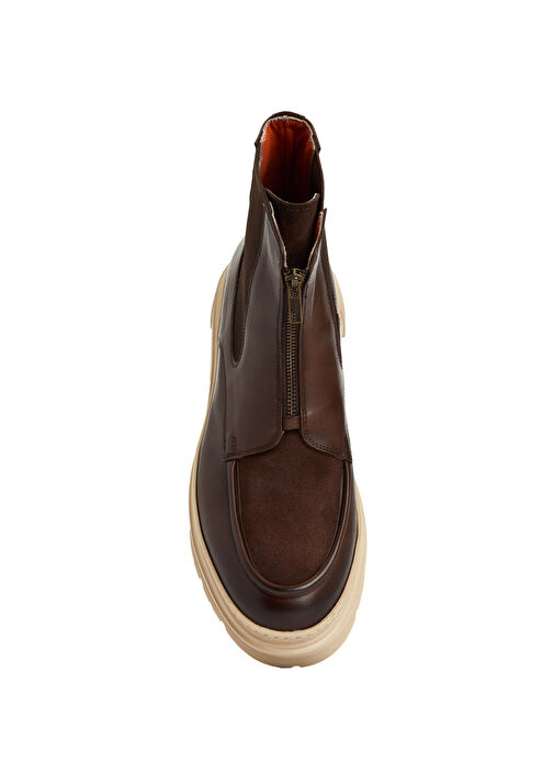 Kahverengi Erkek Deri Bot - Görsel 5