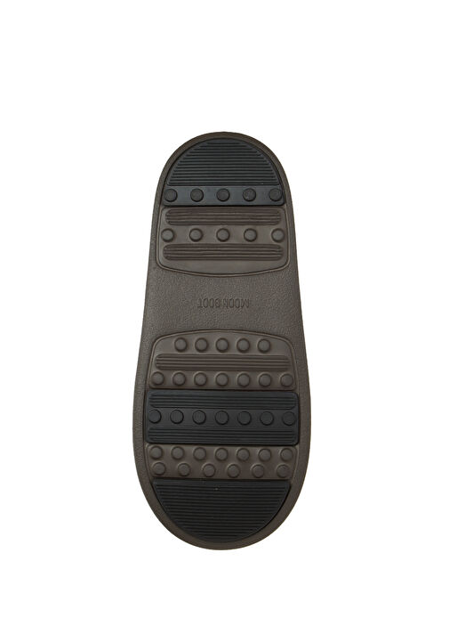 Koyu Kahverengi Kadın Süet Kar Botu - Görsel 6