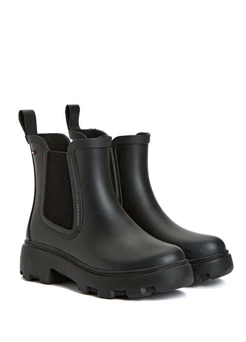 Siyah Kadın Yağmur Botu - Görsel 3