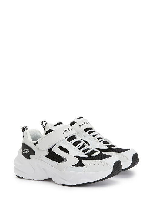 Bobs Bamina 2 Siyah Beyaz Kız Çocuk Sneaker - Görsel 3