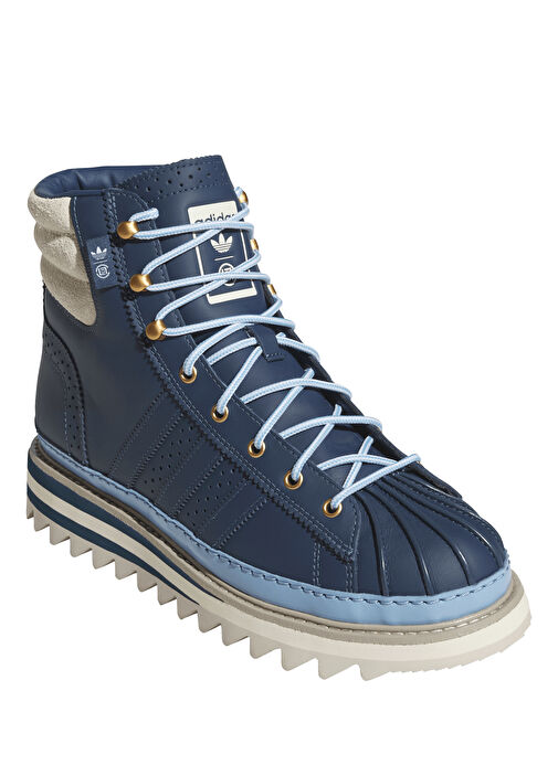 Clot Pro Mavi Erkek Deri Sneaker - Görsel 3