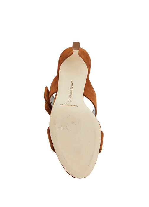 Manolo Blahnik Topuklu Terlik - Görsel 6