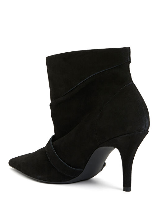 Siyah Kadın Deri Bot - Görsel 4