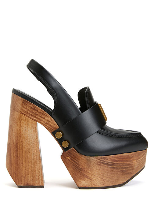 Bonnie Siyah Kadın Deri Ayakkabı - Görsel 2