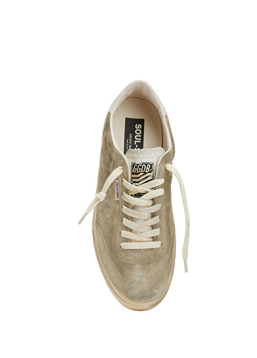 Soul Star Bej Krem Erkek Deri Sneaker - Görsel 5