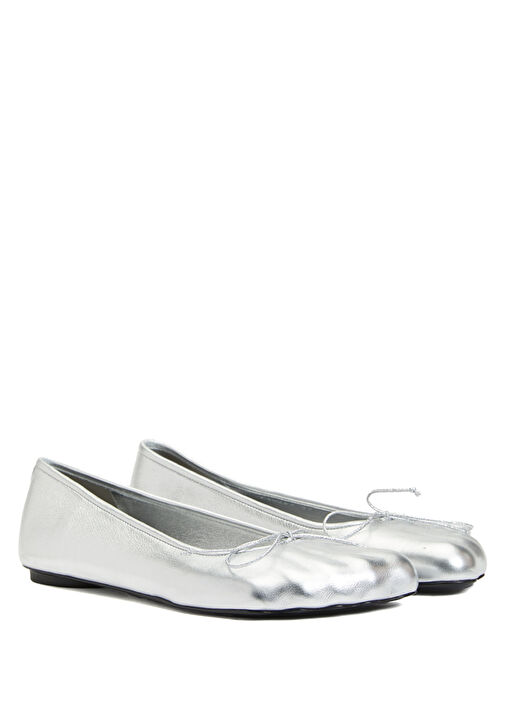 Silver Parlak Dokulu Babet - Görsel 3