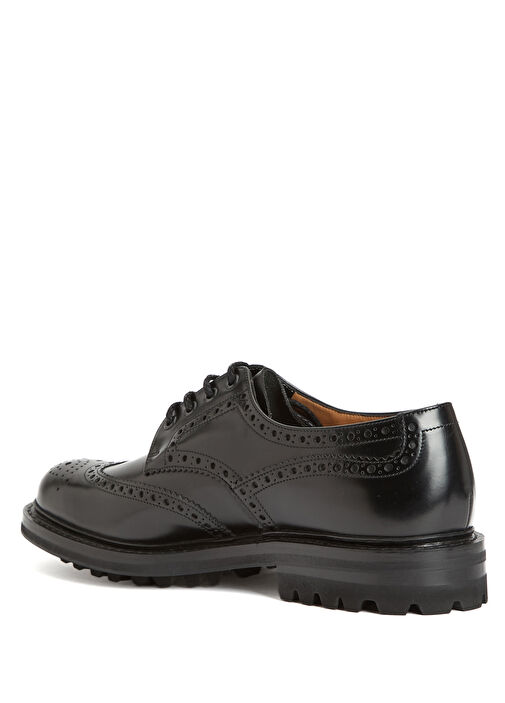 Siyah Erkek Deri Ayakkabı - Görsel 4