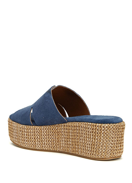 Mavi Kadın Süet Terlik - Görsel 4
