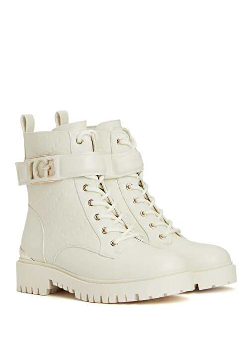 Oranda Krem Kadın Bot - Görsel 3