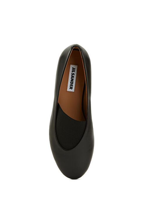Jil Sander Siyah Jil Sander Deri Babet