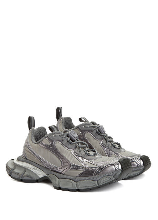 3XL Gri Kadın Sneaker - Görsel 3