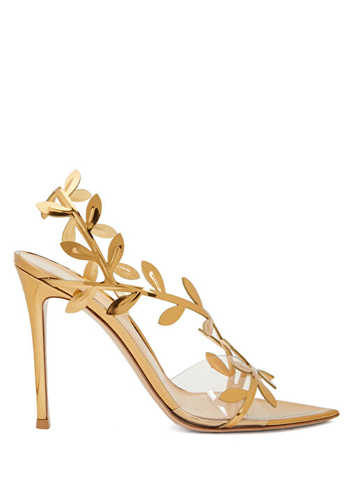 Gold Kadın Deri Sandalet - Görsel 2