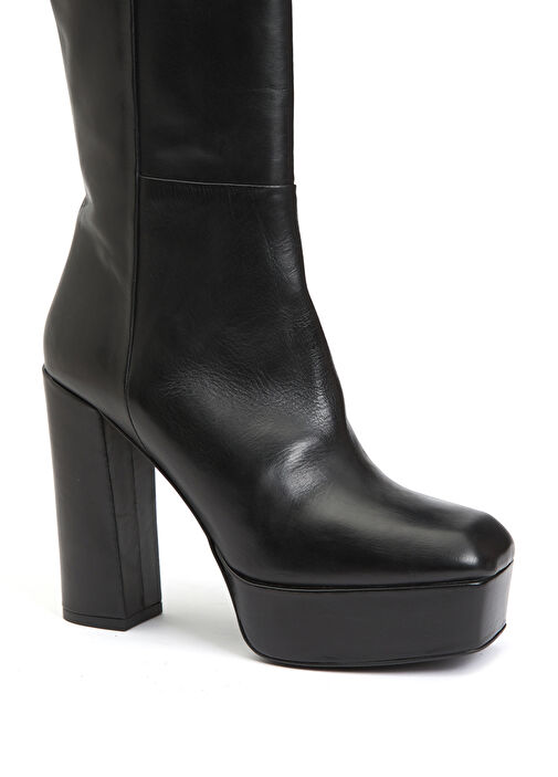 Network Network Siyah Kadın Deri Çizme Bot | Beymen Siyah - 7. görsel
