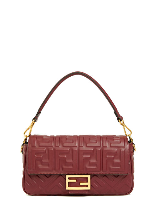 FENDI バゲット Fendi Bordo Kadın Baguette Bordo Kadın Deri Çanta 1884353 | Beymen